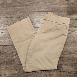 Lee Style Up Jeans Soft Size 12 Petite Pull On Stretch Beige